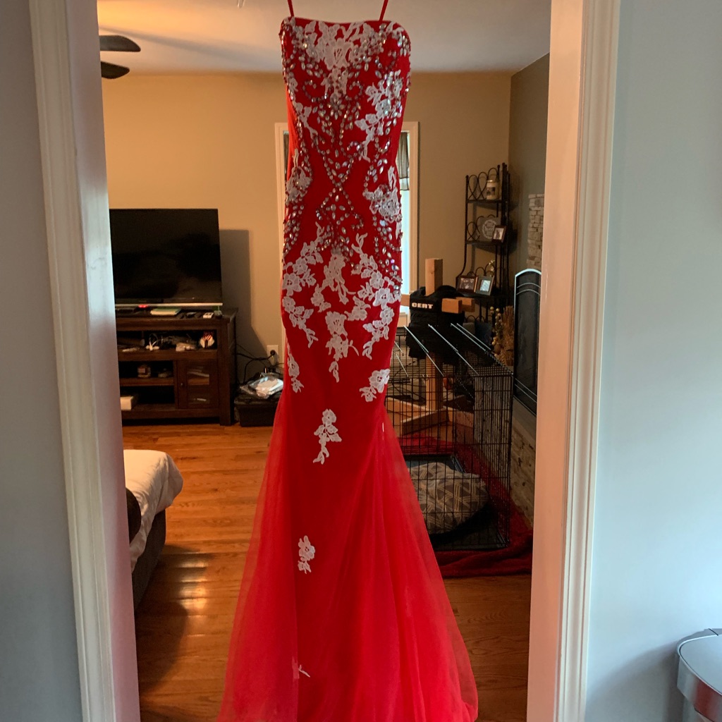 Red Ballgown Brand New